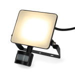 Nedis Smartlife Buitenlamp | Bewegingssensor | 1620 lm | Wi-Fi | 20 W | Warm tot Koel Wit | 3000 - 6500 K | Aluminium | Android™ / IOS