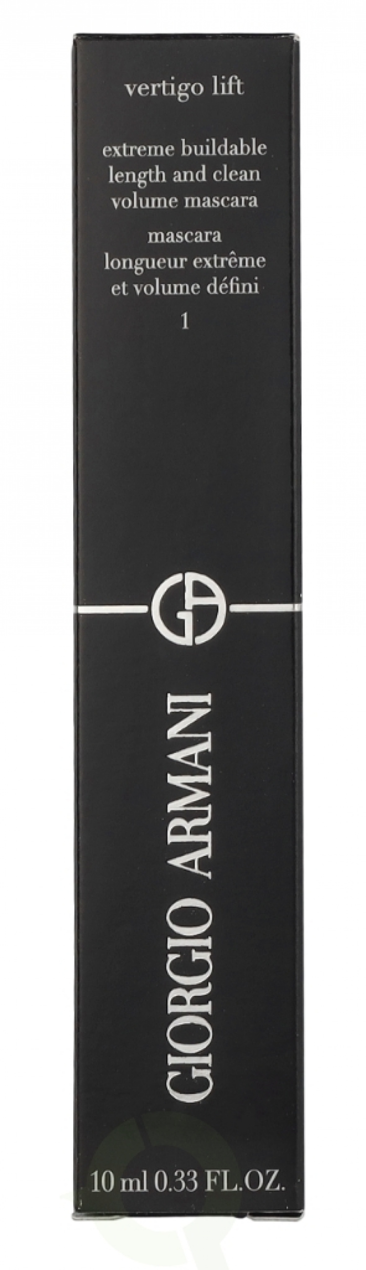 Armani Vertigo Lift Extreme Length Mascara 10 ml Obsidian Black 1