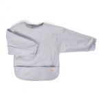 Filibabba Slabbetje met mouwen - Parelblauw - 6-36 m