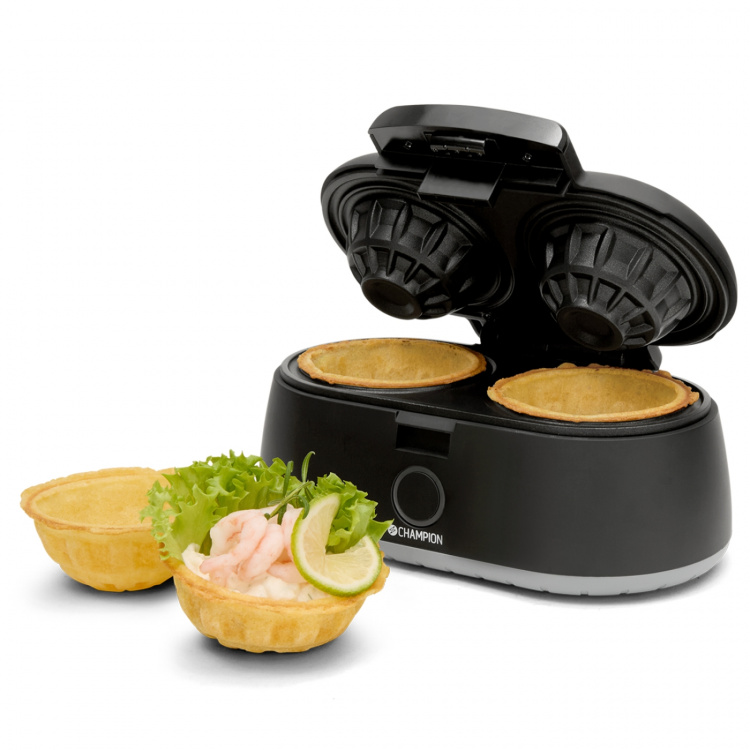 Champion Våffelskålsjärn Health Dubbelt 1000W VS400 Svart Champion Våffelskålsjärn Health Dubbelt 1000W VS400 Svart