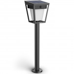 Philips Nissa Piedestal Solcell LED 250/20lm Svart Philips Nissa Piedestal Solcell LED 250/20lm Svart