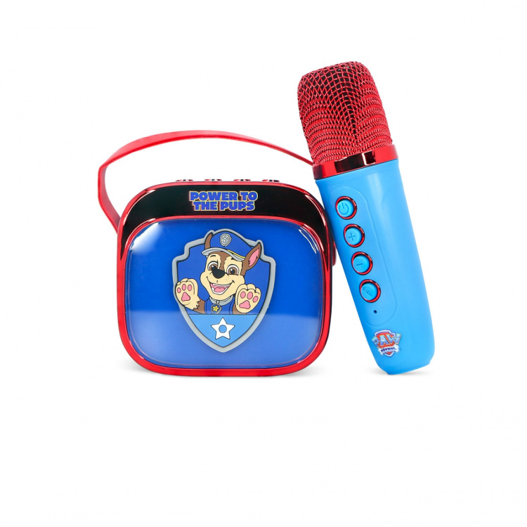 Paw Patrol Karaokehögtalare med Mikrofon Paw Patrol Popsing LED Paw Patrol Karaokehögtalare med Mikrofon Paw Patrol Popsing LED