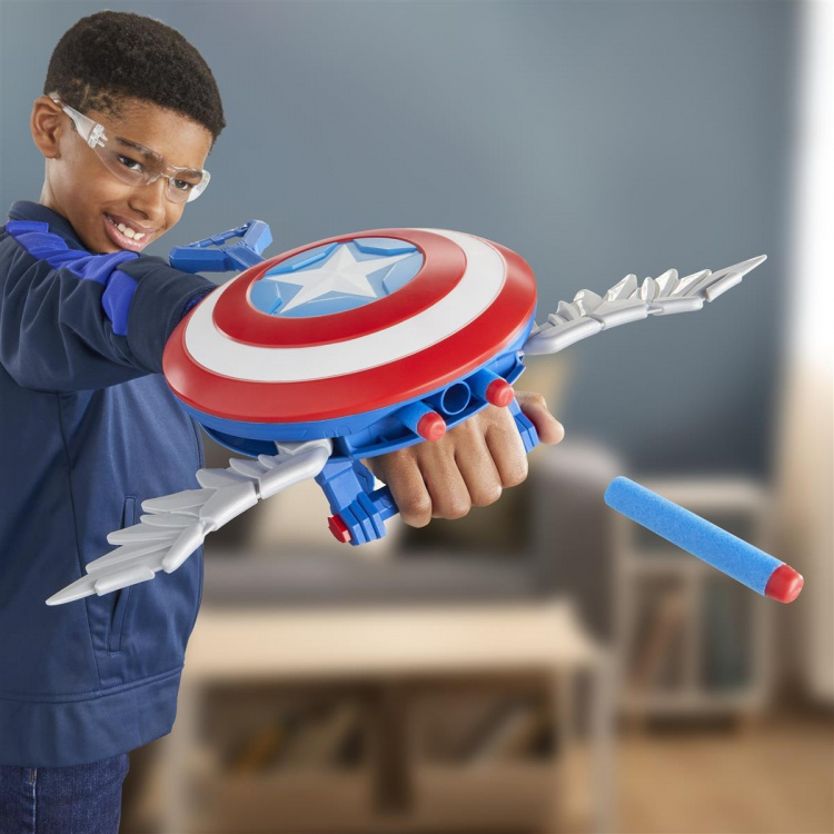 Marvel Avengers Captain America NWO Skyshot Blaster