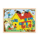 ASTRID LINDGREN Pussel 24 Pcs Wooden Framed Puzzle