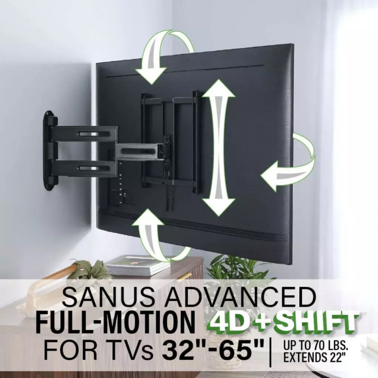 SANUS TV-fäste 4D Max Vesa 400x400 32 SANUS TV-fäste 4D Max Vesa 400x400 32