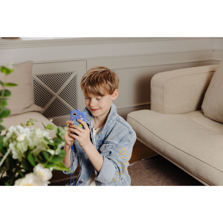 MINILENS Leksak Smartphone Blå