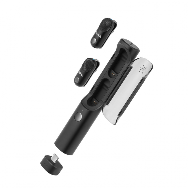 BOYA Mikrofon Transformbar Magic 02 - USB-C, 3.5mm, Lightning