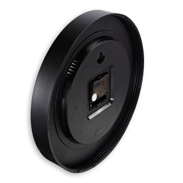 Hama Väggklocka Santorini Svart Diameter 30 Cm