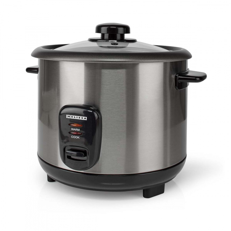 MELISSA Rijstkoker | 1,5 l | 500 W | Anti-aanbaklaag | Uitneembare kom | Stoommandje | Warmhoudfunctie | Automatische uitschakeling MELISSA Rijstkoker | 1,5 l | 500 W | Anti-aanbaklaag | Uitneembare kom | Stoommandje | Warmhoudfunctie | Automatische uitschakeling