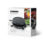 MELISSA Raclette / Gourmetstel | 6 personen | 800 W | Ø 29 cm | Anti-aanbaklaag