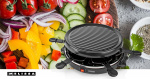 MELISSA Raclette / Gourmetstel | 6 personen | 800 W | Ø 29 cm | Anti-aanbaklaag