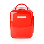 MELISSA Draagbare minikoelkast | 6 blikjes / 4 l inhoud | 100-240 V / 12 V | Verwarmings-/koelfunctie | Draaggreep | Rood MELISSA Draagbare minikoelkast | 6 blikjes / 4 l inhoud | 100-240 V / 12 V | Verwarmings-/koelfunctie | Draaggreep | Rood