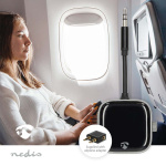 Nedis Bluetooth® Zender / Ontvanger | Ingangen audio / video / data: USB-C™ Female | Uitgangen audio / video / data: USB-C™ Female | SBC | Maximaal 2 Apparaten | Maximale batterijduur: 13 uur | Zwart