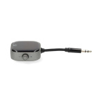 Nedis Bluetooth® Zender / Ontvanger | Ingangen audio / video / data: USB-C™ Female | Uitgangen audio / video / data: USB-C™ Female | SBC | Maximaal 2 Apparaten | Maximale batterijduur: 13 uur | Zwart
