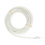 Nedis Coaxkabel op Haspel | Mini Coax | Dubbel Afgeschermd | ECA | 20.0 m | Coax | PVC | Wit | Folieverpakking