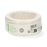 Nedis Coaxkabel op Haspel | Mini Coax | Dubbel Afgeschermd | ECA | 20.0 m | Coax | PVC | Wit | Folieverpakking