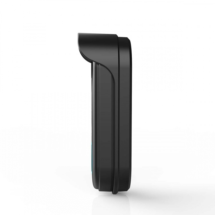 Nedis SmartLife Videodeurbel | Transformator | Full HD 1080p | Cloud Opslag (optioneel) / microSD (niet inbegrepen) / Onvif | IP54 | Met bewegingssensor | Nachtzicht | Zwart