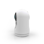 Nedis SmartLife Camera voor Binnen | 3MP Full HD 1296p | Pan tilt | Cloud Opslag (optioneel) / microSD (niet inbegrepen) / Onvif | Met bewegingssensor | Nachtzicht | Wit