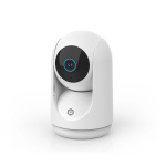 Nedis SmartLife Camera voor Binnen | 3MP Full HD 1296p | Pan tilt | Cloud Opslag (optioneel) / microSD (niet inbegrepen) / Onvif | Met bewegingssensor | Nachtzicht | Wit