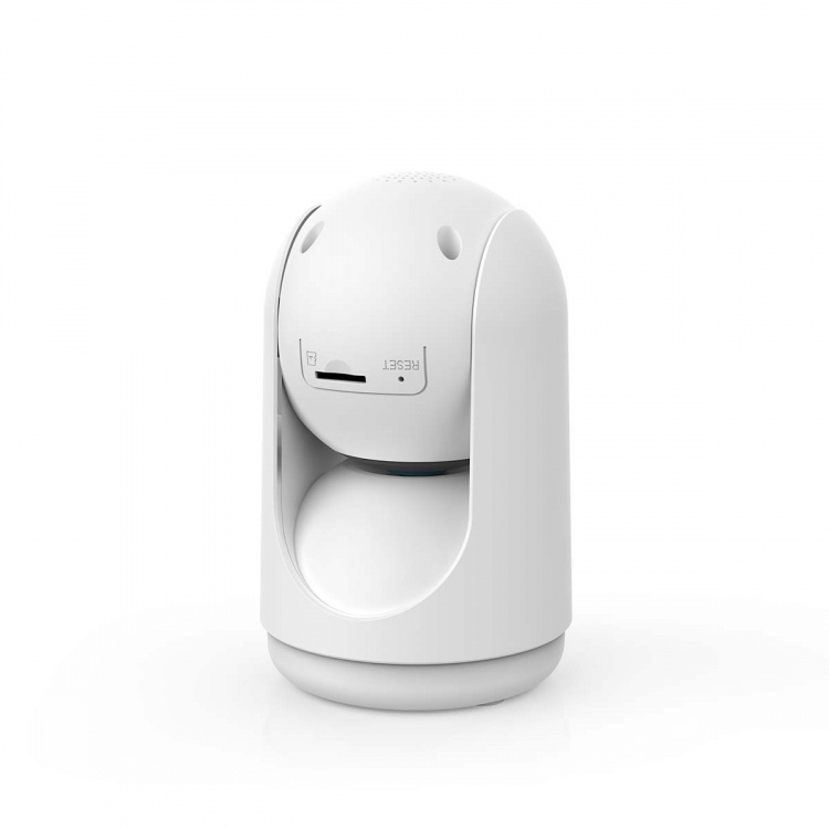 Nedis SmartLife Camera voor Binnen | 3MP Full HD 1296p | Pan tilt | Cloud Opslag (optioneel) / microSD (niet inbegrepen) / Onvif | Met bewegingssensor | Nachtzicht | Wit