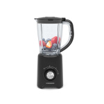 MELISSA Staande blender | 800 W | 2 snelheden + puls | 4 roestvrijstalen bladen | Kunststof kan | Zwart
