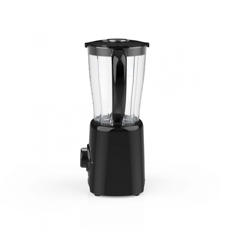 MELISSA Staande blender | 800 W | 2 snelheden + puls | 4 roestvrijstalen bladen | Kunststof kan | Zwart