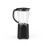MELISSA Staande blender | 800 W | 2 snelheden + puls | 4 roestvrijstalen bladen | Kunststof kan | Zwart