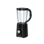 MELISSA Staande blender | 800 W | 2 snelheden + puls | 4 roestvrijstalen bladen | Kunststof kan | Zwart