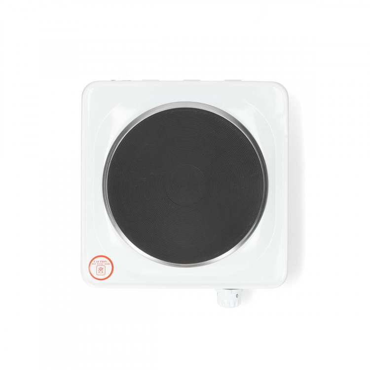 MELISSA Elektrische kookplaat | 1500 W | Ø 18,5 cm | 6 warmtestanden | Antislipvoetjes | Wit