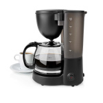 Butler Koffiezetapparaat | 1,25 l | 750 W | 10 kopjes | Warmhoudfunctie | Automatische uitschakeling | Zwart