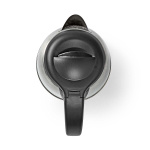 MELISSA Waterkoker | 1,7 l | 2200 W | Roestvrij staal | 360° pirouette bodem | Verborgen verwarmingselement | Strix® regelaar | Droogkookbeveiliging