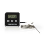 MELISSA Vleesthermometer | tot 250°C | Alarmtimer | LCD-scherm MELISSA Vleesthermometer | tot 250°C | Alarmtimer | LCD-scherm