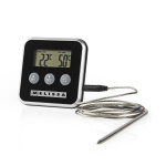 MELISSA Vleesthermometer | tot 250°C | Alarmtimer | LCD-scherm MELISSA Vleesthermometer | tot 250°C | Alarmtimer | LCD-scherm