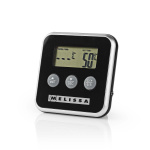 MELISSA Vleesthermometer | tot 250°C | Alarmtimer | LCD-scherm MELISSA Vleesthermometer | tot 250°C | Alarmtimer | LCD-scherm
