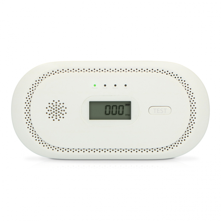 Alecto Koolmonoxide alarm met 10 jaar sensorlooptijd en display
