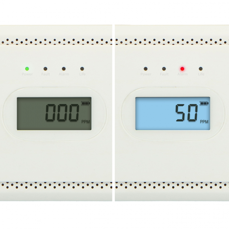 Alecto Koolmonoxide alarm met 10 jaar sensorlooptijd en display