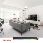 Lenco Soundbar 85cm 40W Bluetooth® HDMI LED-verlichting