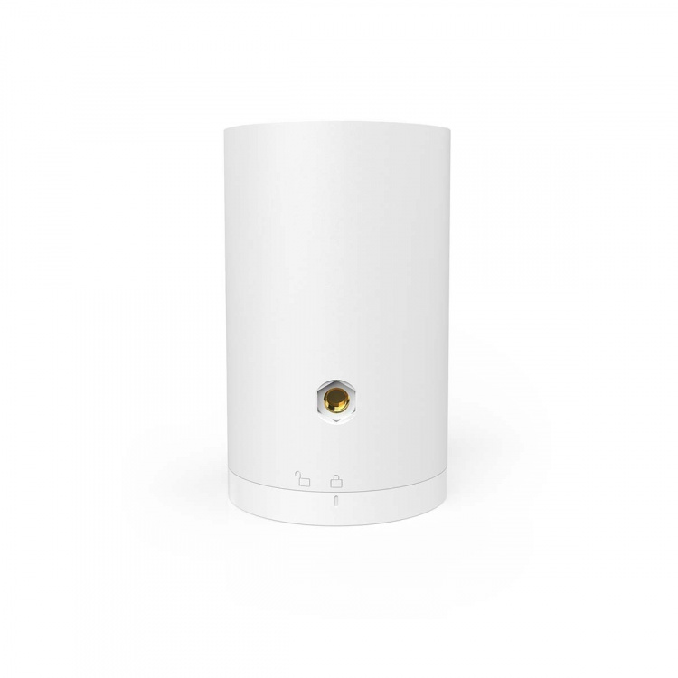 Nedis SmartLife Camera voor Buiten | Spotlight | 3MP Full HD 1296p | IP65 | Max. batterijduur: 6 Maanden | Cloud Opslag (optioneel) / microSD (niet inbegrepen) | 5 V DC | Met bewegingssensor | Nachtzicht | Wit