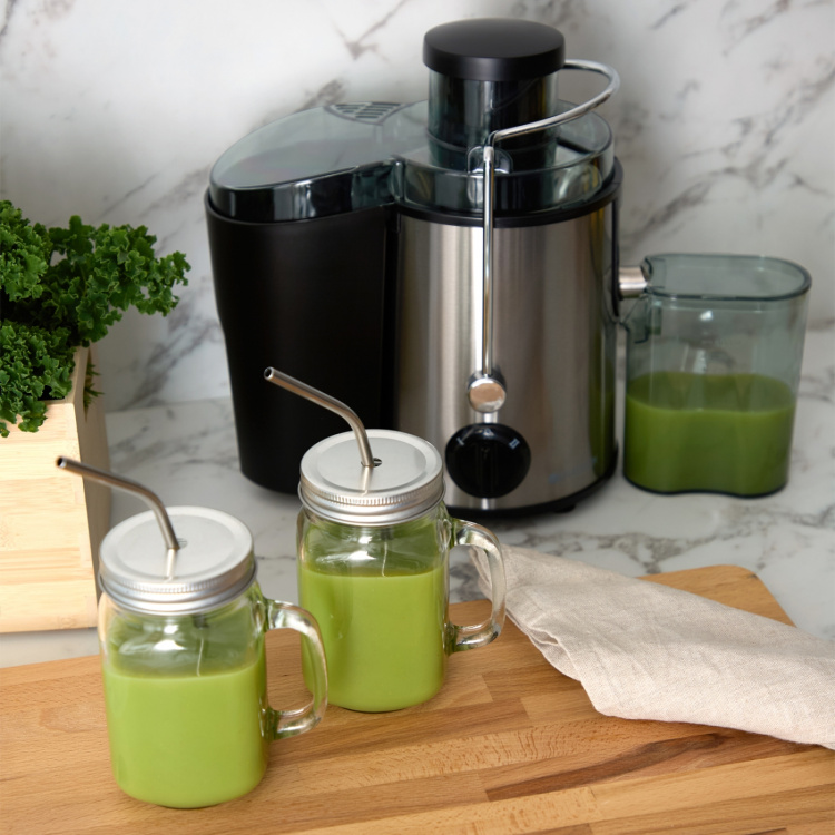 Champion Råsaftcentrifug 0,5L 600W RS400 Rostfri/Svart