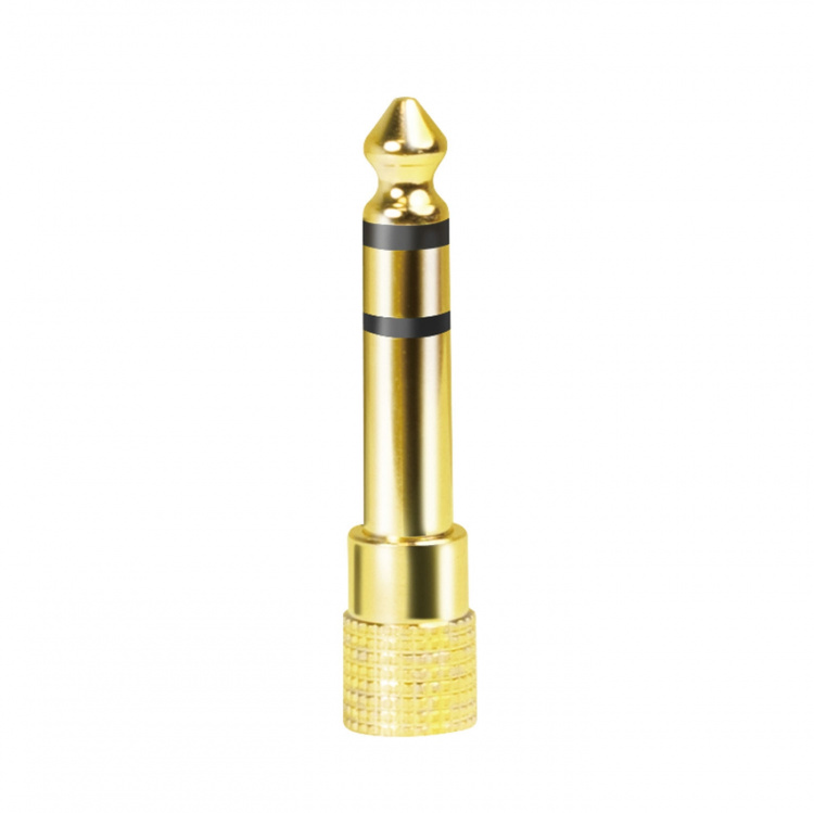 LogiLink Audioadapter 6,3mm hane - 3,5mm hona