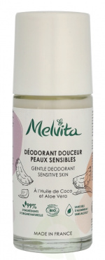 Melvita Les Essentiels Deodorant Roll-On 50 ml For Sensitive Skin