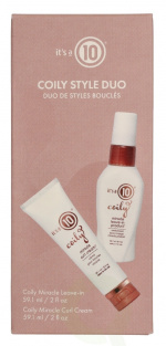 It\'s a 10 Coily Style Duo Set 118.2 ml Leave-in 59,1ml/Curl Cream 59,1ml