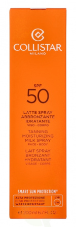 Collistar Tanning Moisturizing Milk Spray SPF50 200 ml