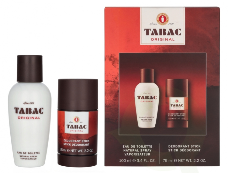 Tabac Original Giftset 175 ml Edt Spray 100ml/Deo Stick 75ml