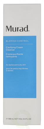 Murad Blemish Control Clarifying Cream Cleanser 148 ml For Normal To Dry Skin