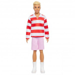 Barbie Fashionista Ken Pop Rood & Wit Gestreept (HYV01)