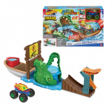Hot Wheels Monster Trucks Swamp Chomp Speelset (HGV14) Hot Wheels Monster Trucks Swamp Chomp Speelset (HGV14)