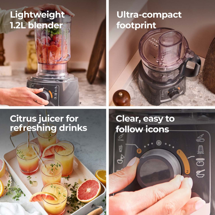 Kenwood Matberedare FDP31.360GY MultiPro Compact Kenwood Matberedare FDP31.360GY MultiPro Compact