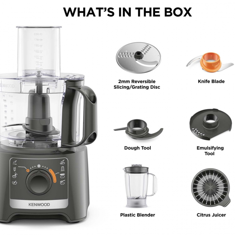 Kenwood Matberedare FDP31.360GY MultiPro Compact Kenwood Matberedare FDP31.360GY MultiPro Compact