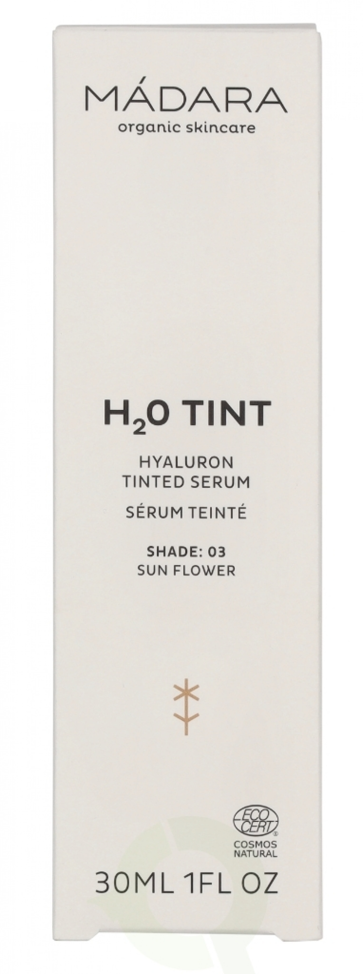 Madara H2O Tint Tinted Hyaluronic Serum 30 ml #3 Sun Flower